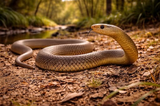 Coastal Taipan - most venomous snake removal Brisbane