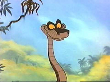 Kaa from the jungle book 1967