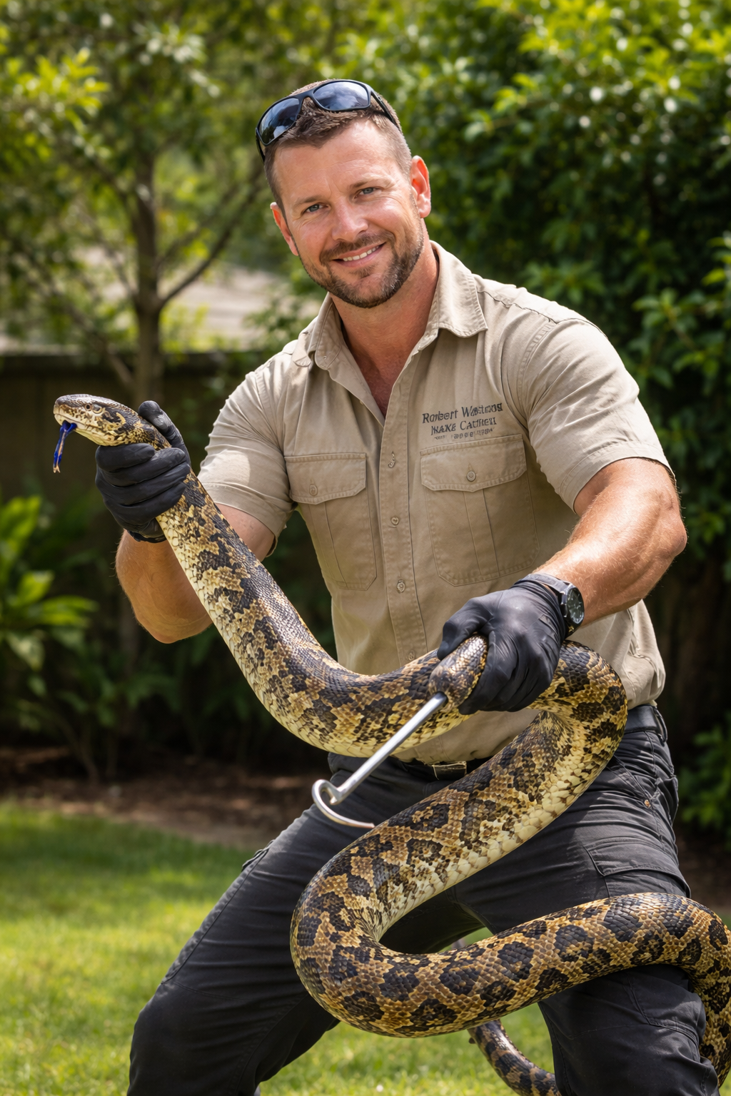 Common Carpet Python Carpet Python found by Robert Watson