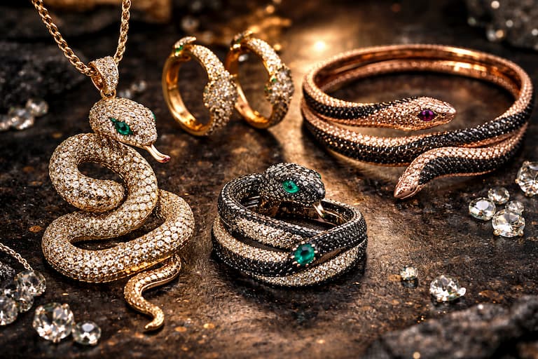 Snake Inspired Jewelry