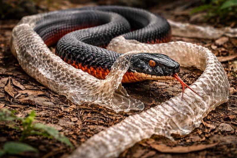 snake shedding skin snake shedding skin