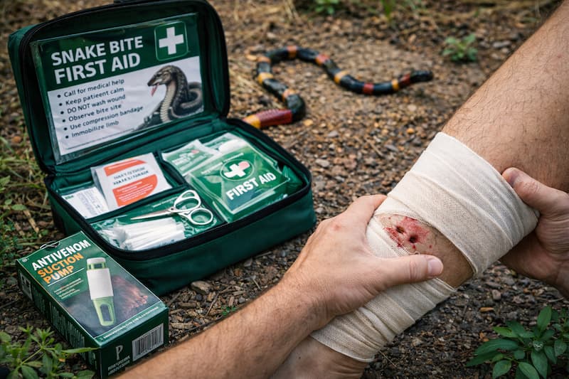 Snakebite first aid
